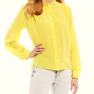 NWT A Loves A Silk Blouse